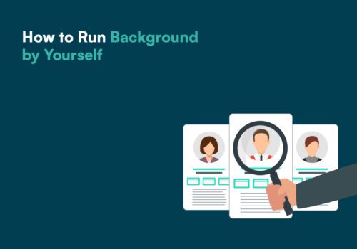 How to run Backgrounc check
